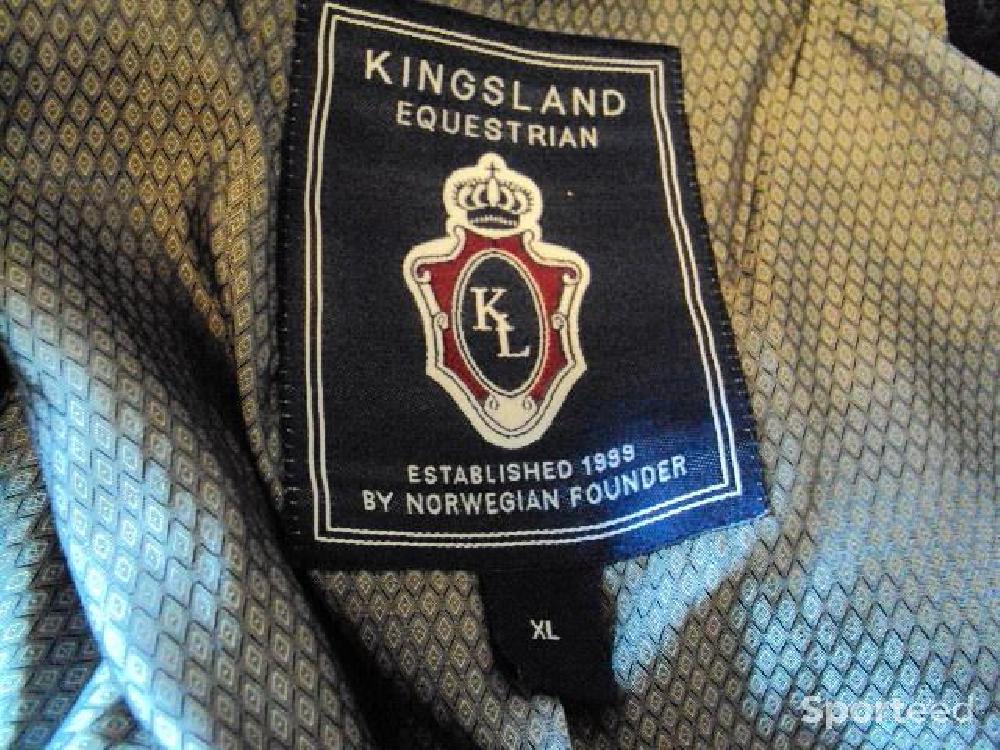 Equitation - caban - loden - Kingsland - taille XL - 52 % laine - photo 5