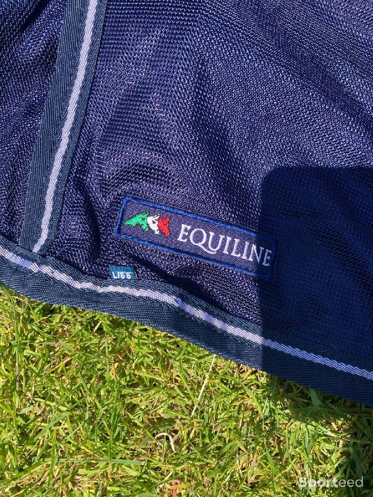 Equitation - Couverture été cheval anti-mouches Equiline – Taille L (6'6) - photo 3