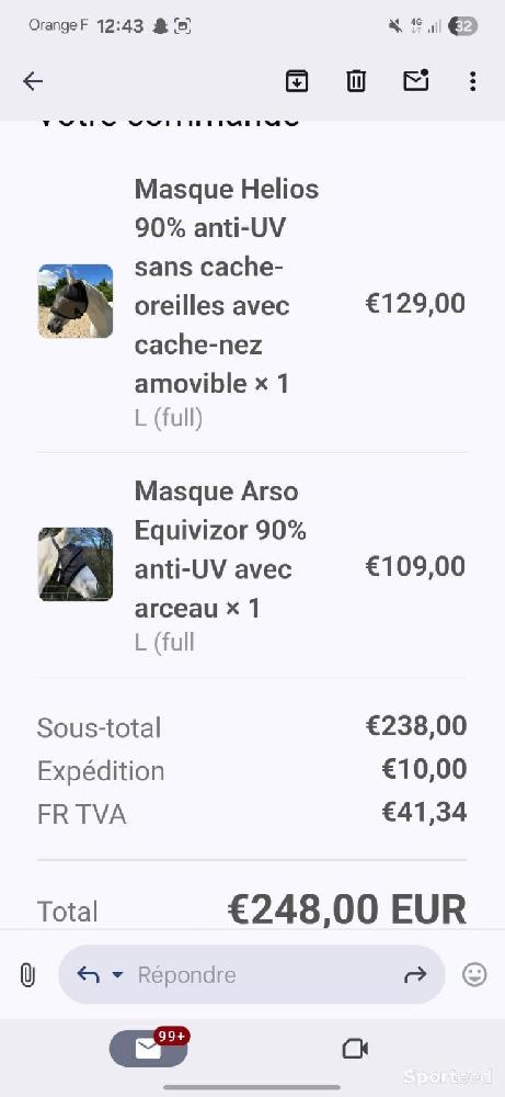 Equitation - Masque equidiva - photo 1