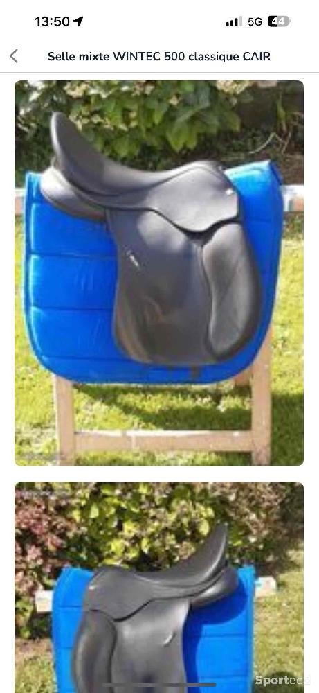 Equitation - Selle wintec 17,5 pouce  - photo 2