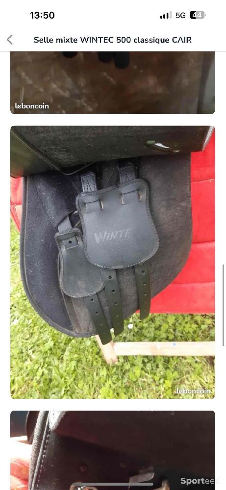 Equitation - Selle wintec 17,5 pouce  - photo 5