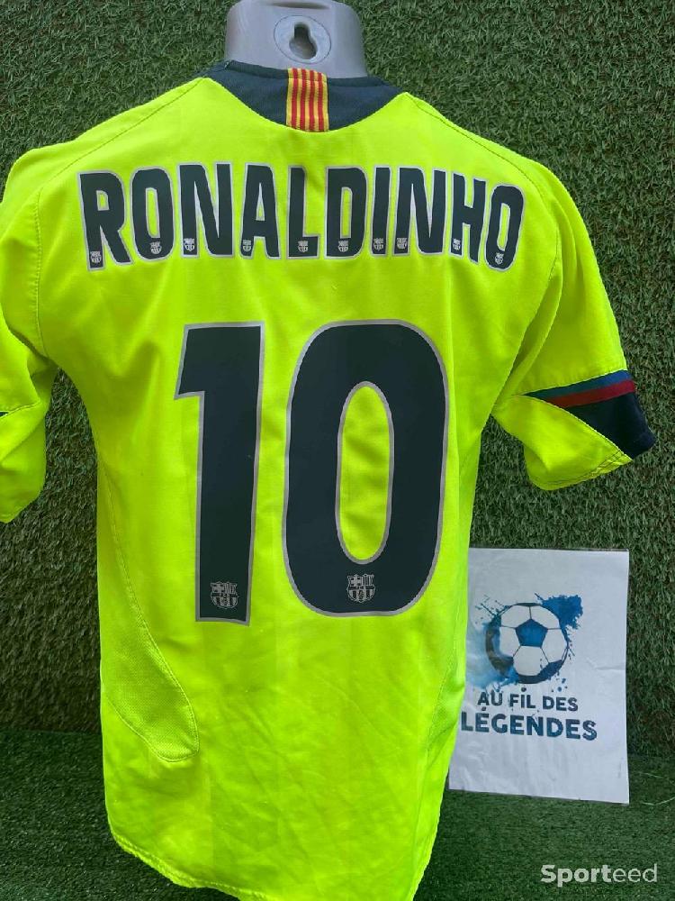 Football - Maillot Ronaldinho Barcelone  - photo 1