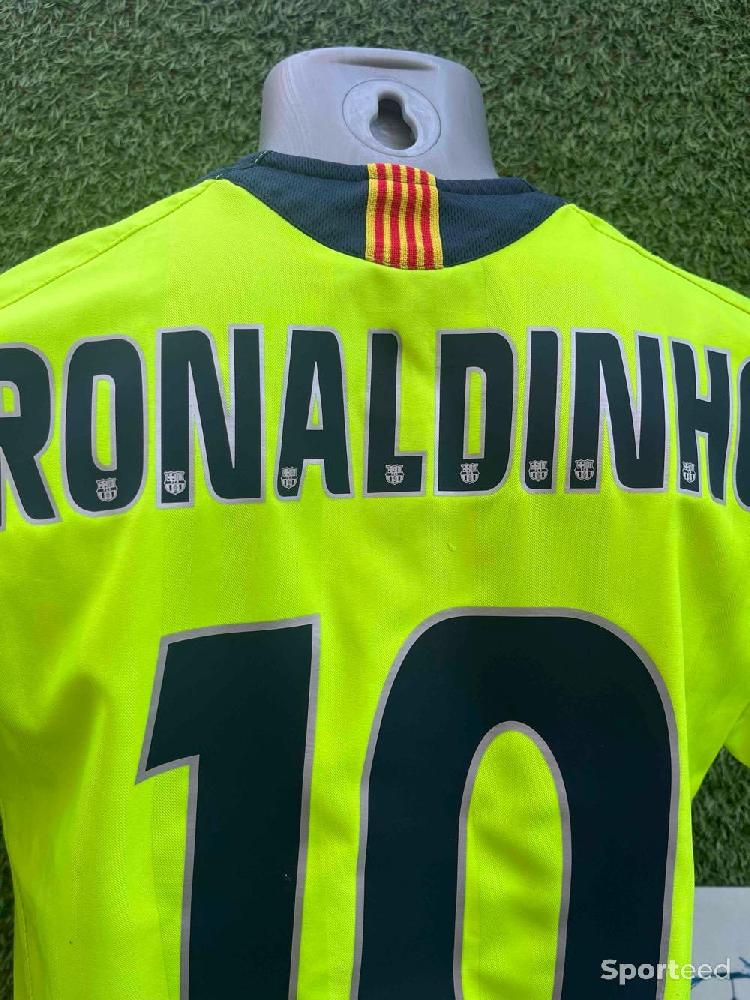 Football - Maillot Ronaldinho Barcelone  - photo 4