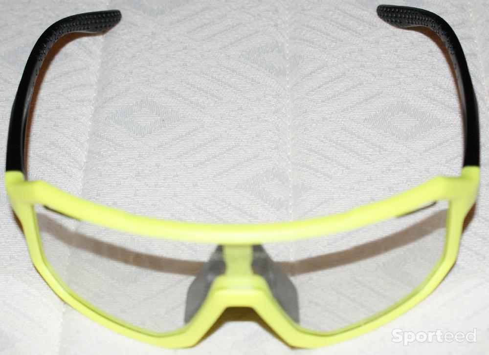 Vélo route - Lunettes de sport - 'SCVCN' - photochromiques - jaune fluo - photo 2