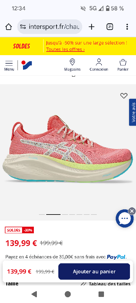 Course à pied route - Chaussures Asics TR nimbus gel 27 TR - photo 1