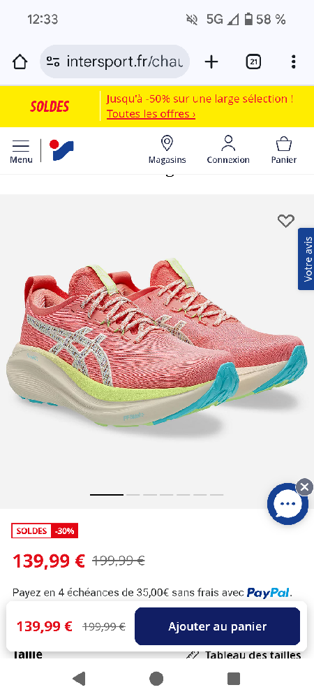 Course à pied route - Chaussures Asics TR nimbus gel 27 TR - photo 2