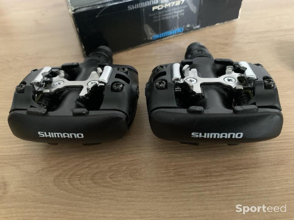 Vélo tout terrain - VTT - Pedales shimano XTR Pd M737 - photo 2