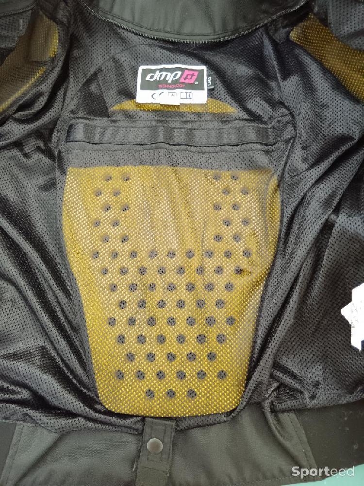 Moto route - Blouson moto cuir DMP taille 40 - photo 4