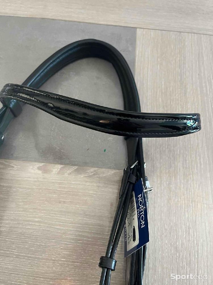 Equitation - Bridon filet Norton PRO CONFORT cheval neuf - photo 3