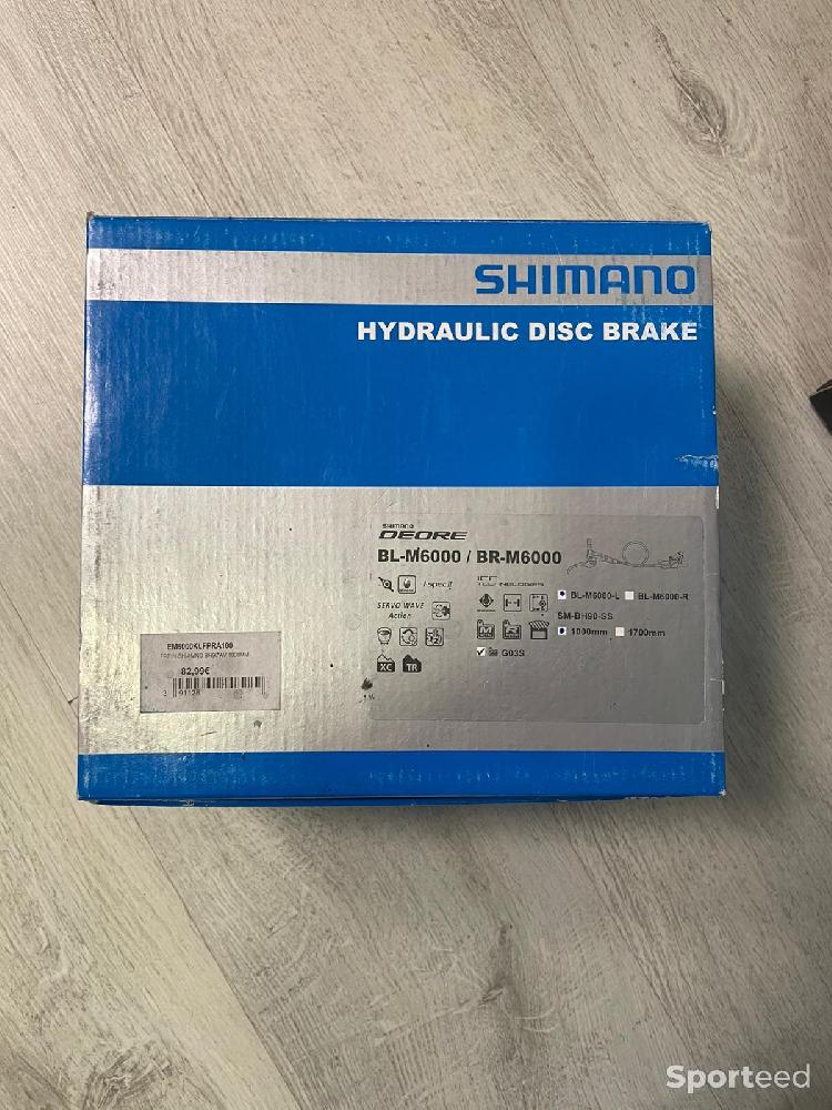Vélo tout terrain - VTT - Neuf ! Frein hydraulique avant SHIMANO Deore BL-M6000 / BR-M6000 - photo 1