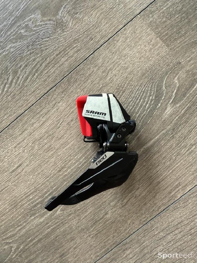 Vélo route - Dérailleur avant SRAM RED AXS | 2x12 vitesses | E1 - noir - photo 1