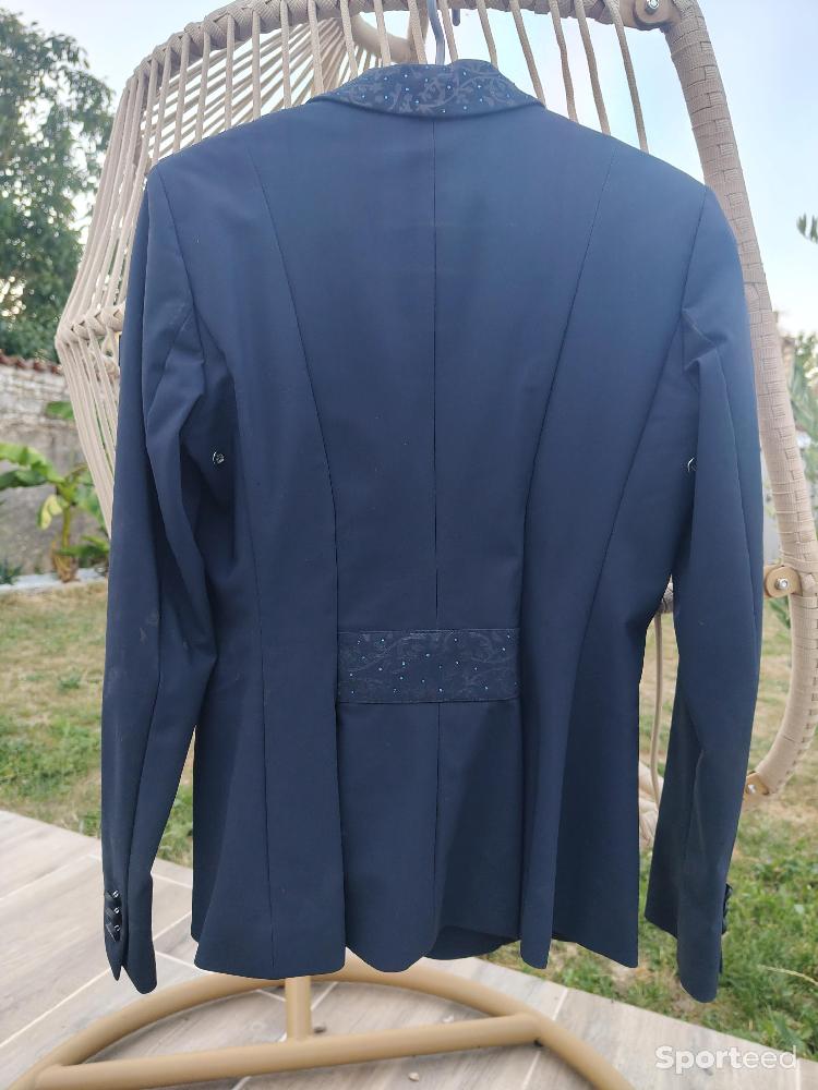 Equitation - Veste de concours femme équiline marine - photo 4