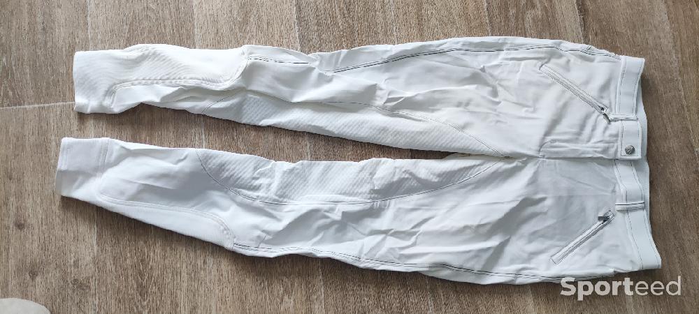 Equitation - Pantalon de concours blanc femme Eurostar t40 neuf  - photo 3