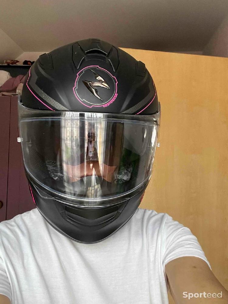 Moto route - Casque moto scorpion EXO  - photo 4