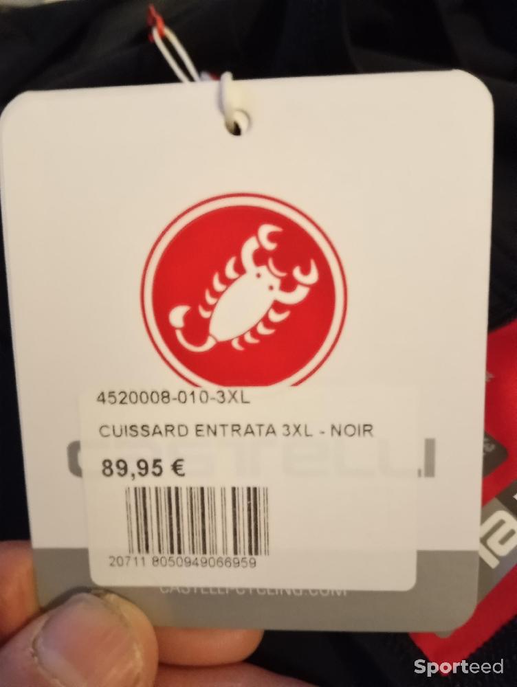 Vélo route - cuissard court CASTELLI neuf  3XL - photo 3