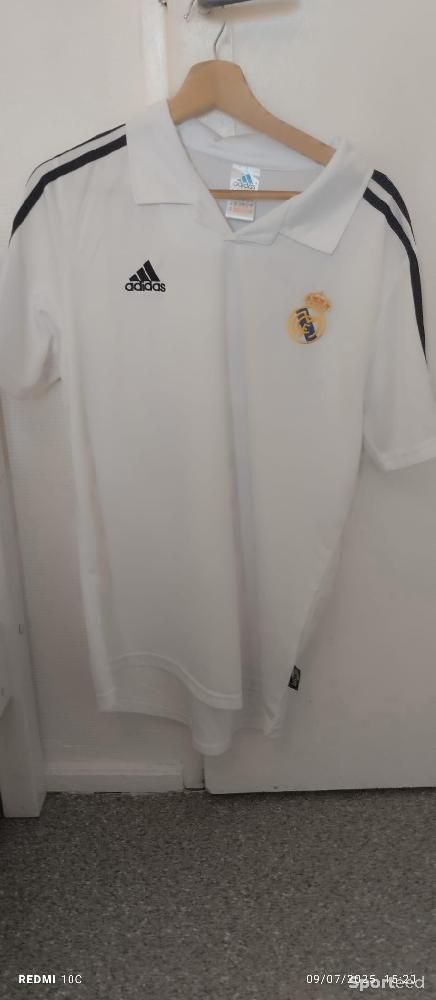 Football - Maillot Real Madrid centenaire floqué zidane - photo 1