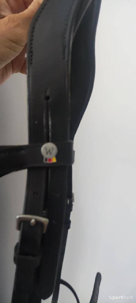 Equitation - Filet Waldhausen Xline New shape noir taille cob  - photo 2