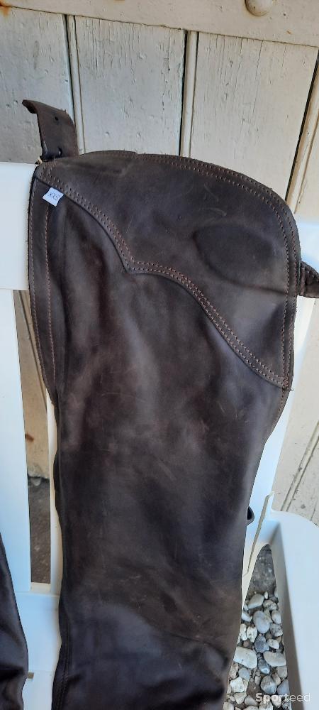 Equitation - Longues chaps cuir - photo 2