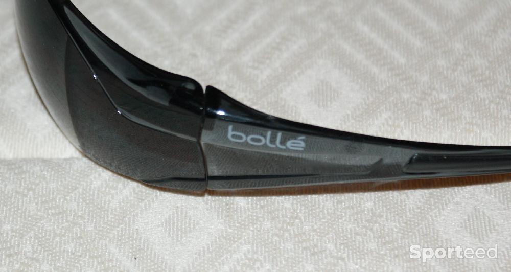 Vélo route - Lunettes de sport - 'BOLLE' - modèle 'RUSH' - noires - photo 3
