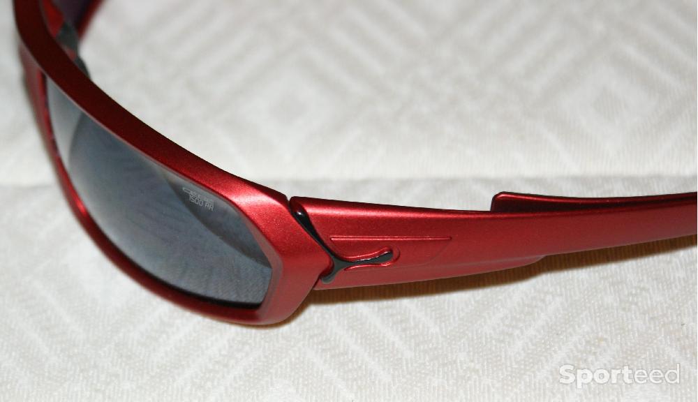 Vélo route - Lunettes de sport - marque 'CEBE' - modèle 'S'TEEM' - rouges - photo 4