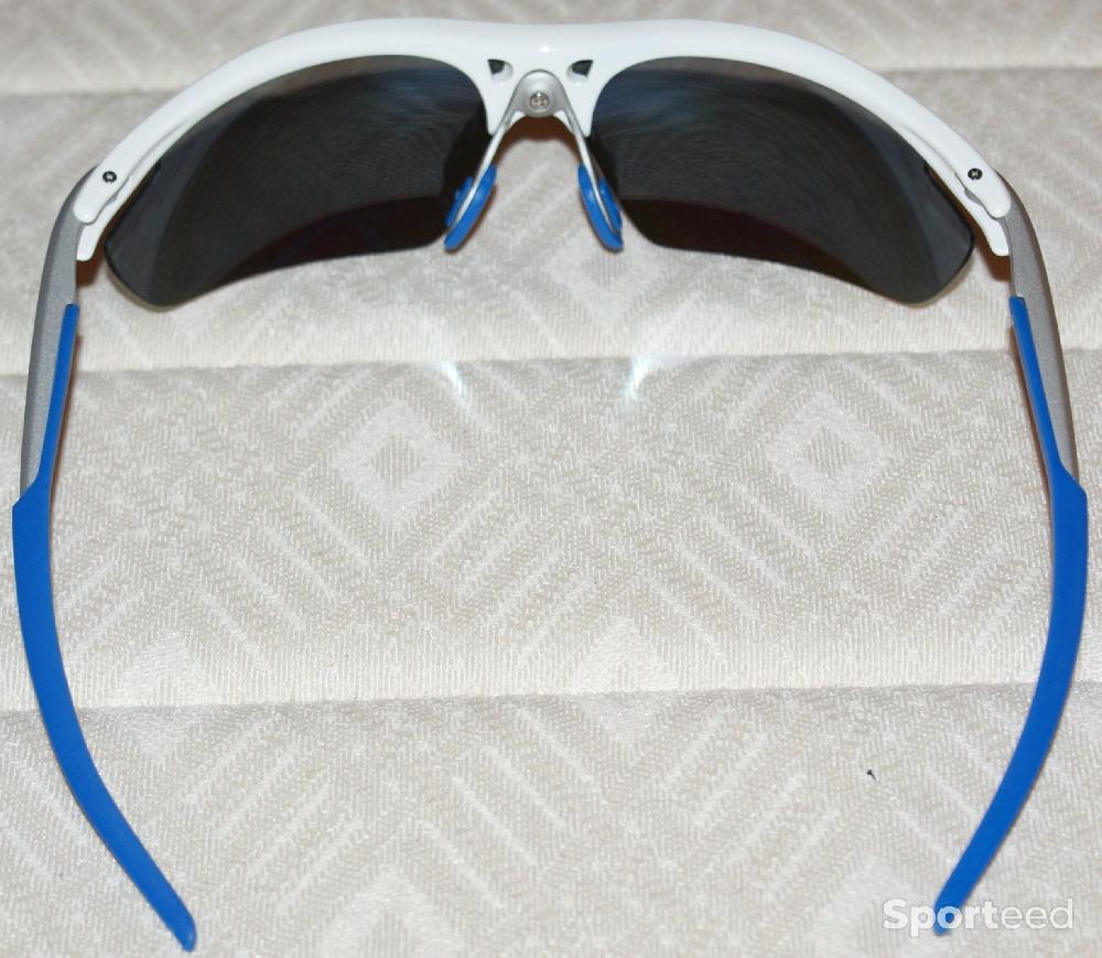 Vélo route - Lunettes de sport - marque 'DEMETZ' - blanches - photo 2