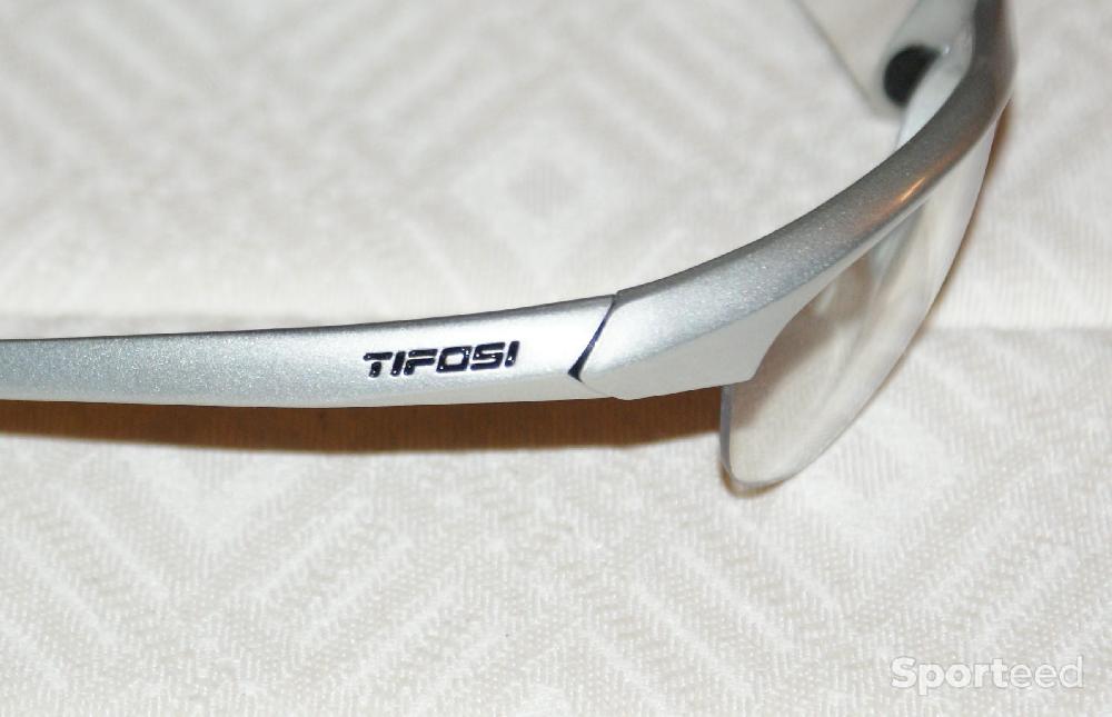 Vélo route - Lunettes de sport - marque 'TIFOSI' - modèle 'FORZA T' - argent - photo 3