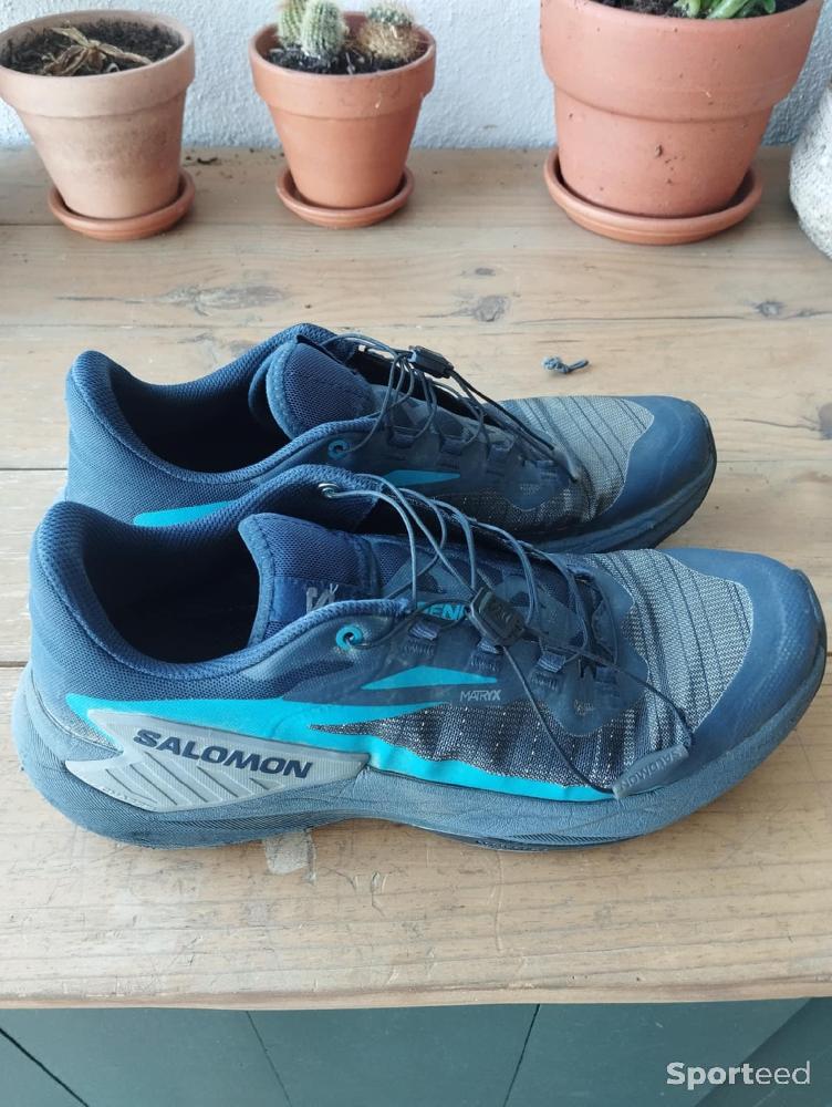 Course à pied trail - chaussures salomon genesis - photo 1