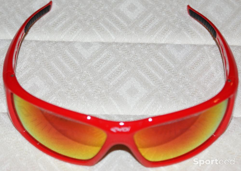 Vélo route - Lunettes de sport - 'EKOI' - rouges - photo 1