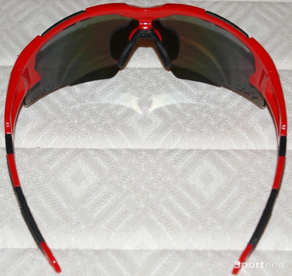 Vélo route - Lunettes de sport - 'EKOI' - rouges - photo 2