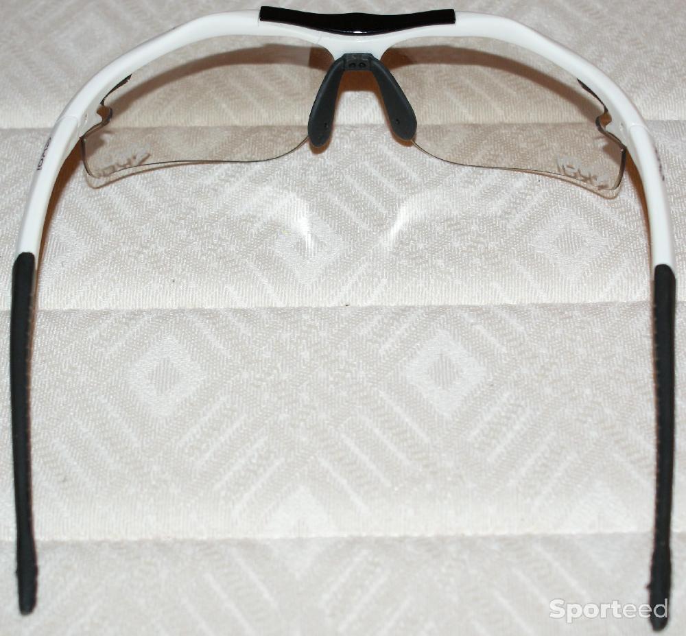 Vélo route - Lunettes de sport - 'EKOI' - blanches/noires - photo 2