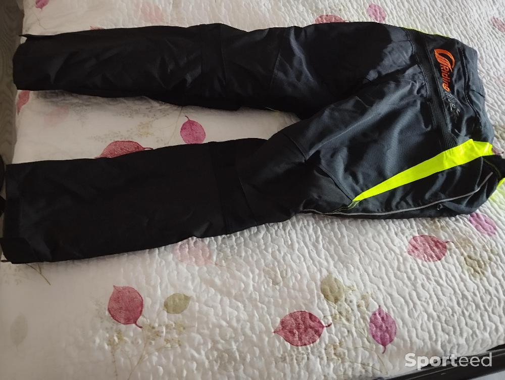 Moto route - Pantalon moto réfléchissant avec renfort - photo 2