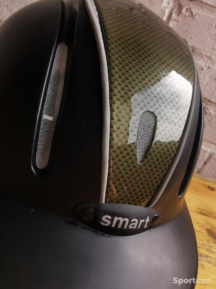 Equitation - Casque Smart noir mat - photo 2