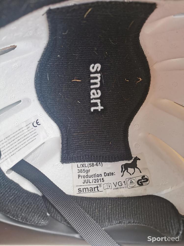 Equitation - Casque Smart noir mat - photo 5