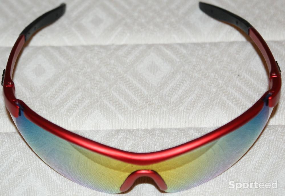Vélo route - Lunettes de sport - 'XLOOP' - rouges - photo 1