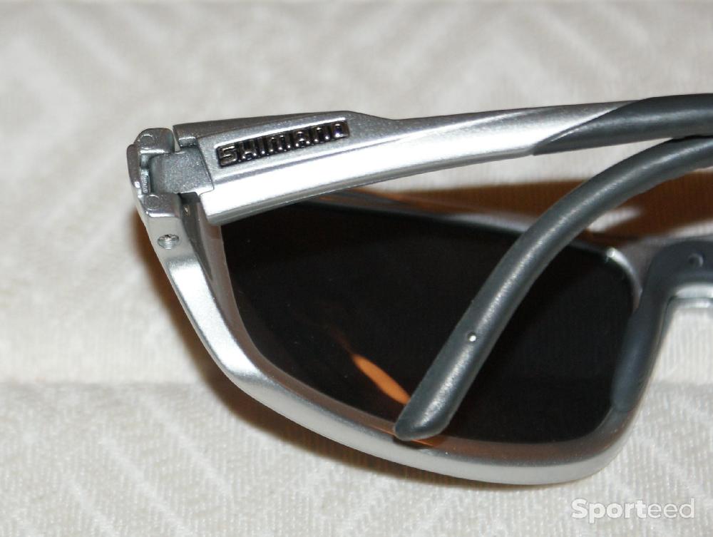 Vélo route - Lunettes de sport - 'SHIMANO' - modèle 'TECHNIUM' - argent - photo 3