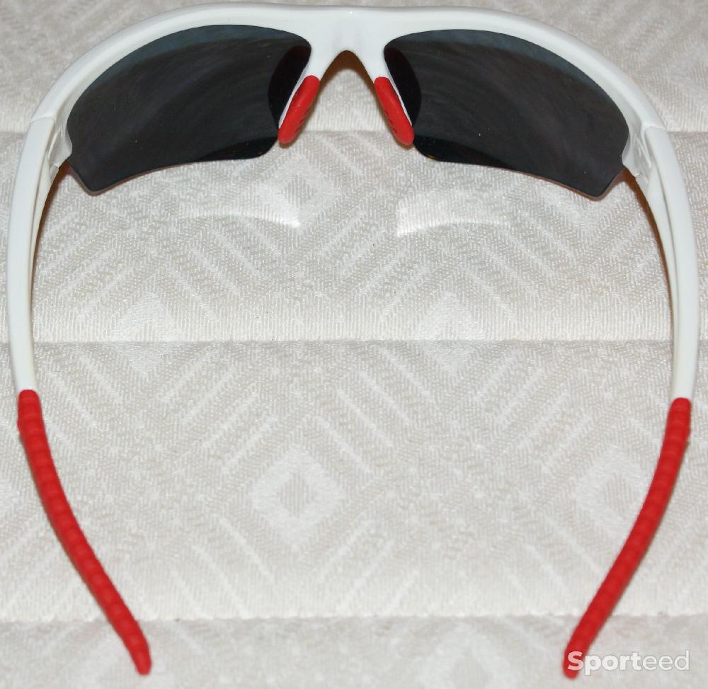 Vélo route - Lunettes de sport - 'UVEX' - blanches/rouges - photo 2