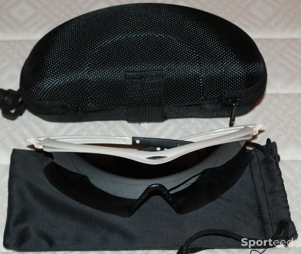 Vélo route - Lunettes de sport - 'UVEX' - blanches/noires - photo 4