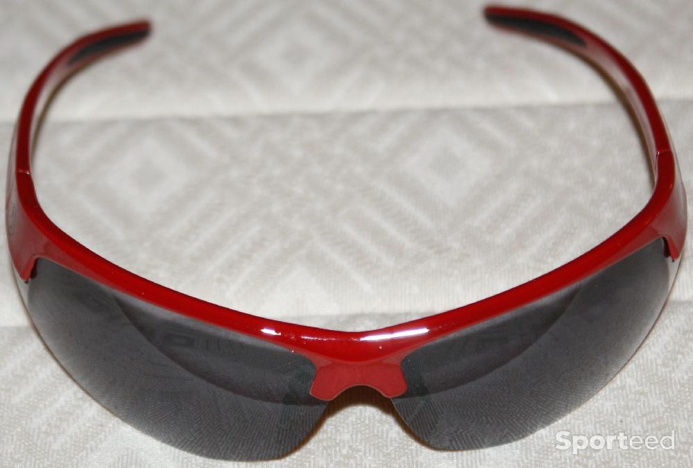 Vélo route - Lunettes de sport - 'PRO' - rouges - photo 1