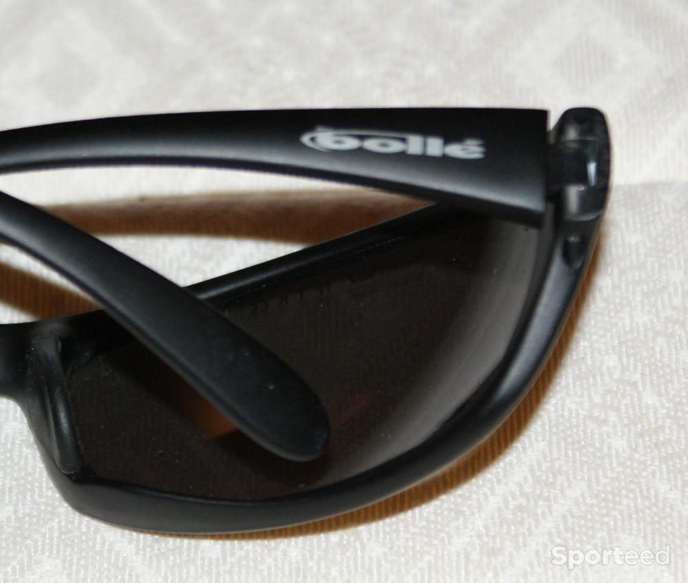 Vélo route - Lunettes de sport - 'BOLLE' - modèle 'SPIDER' - noires - photo 3
