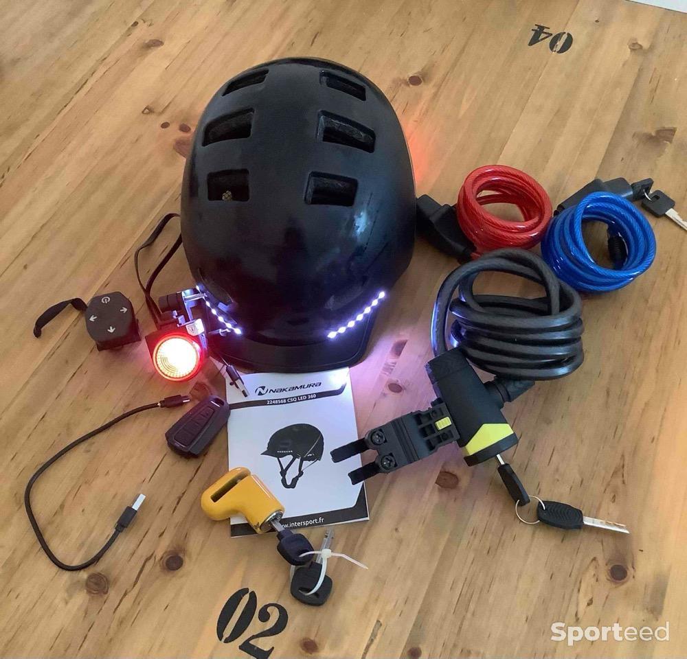 Vélo loisir / urbain - Casque plus antivol  - photo 1
