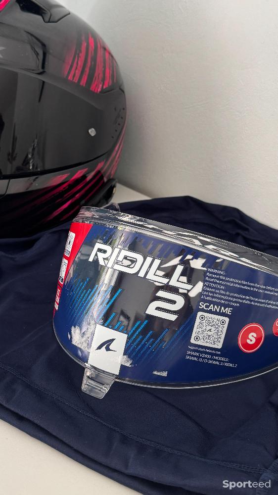 Moto route - Casque moto intégrale shark  - photo 5