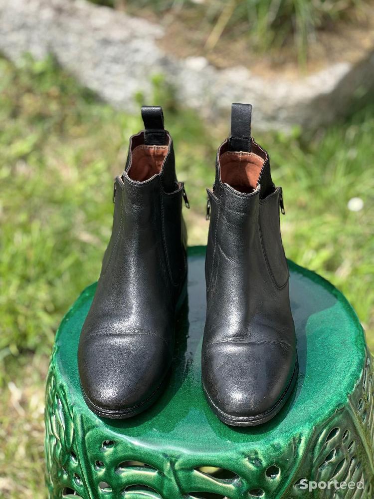Equitation - Boots équitation cuir Andalouse - Equithème - photo 2