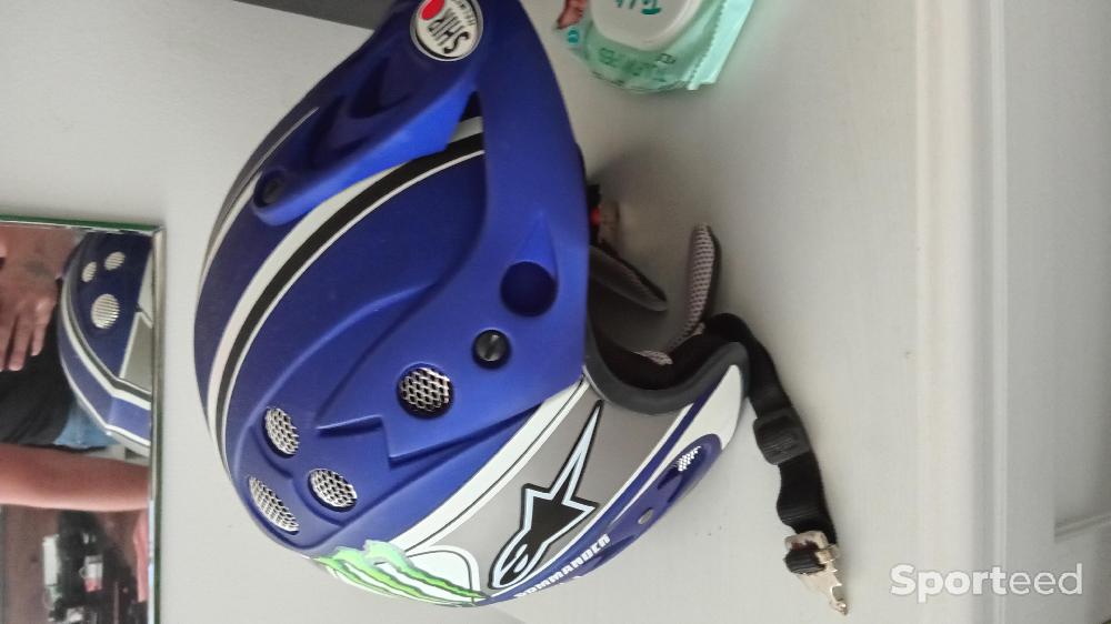 Moto cross - Casque de trial - photo 2