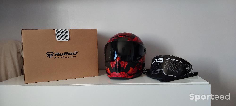 Moto route - Casque moto Ruroc Atlas 4.0  EL DIABLO  - photo 1