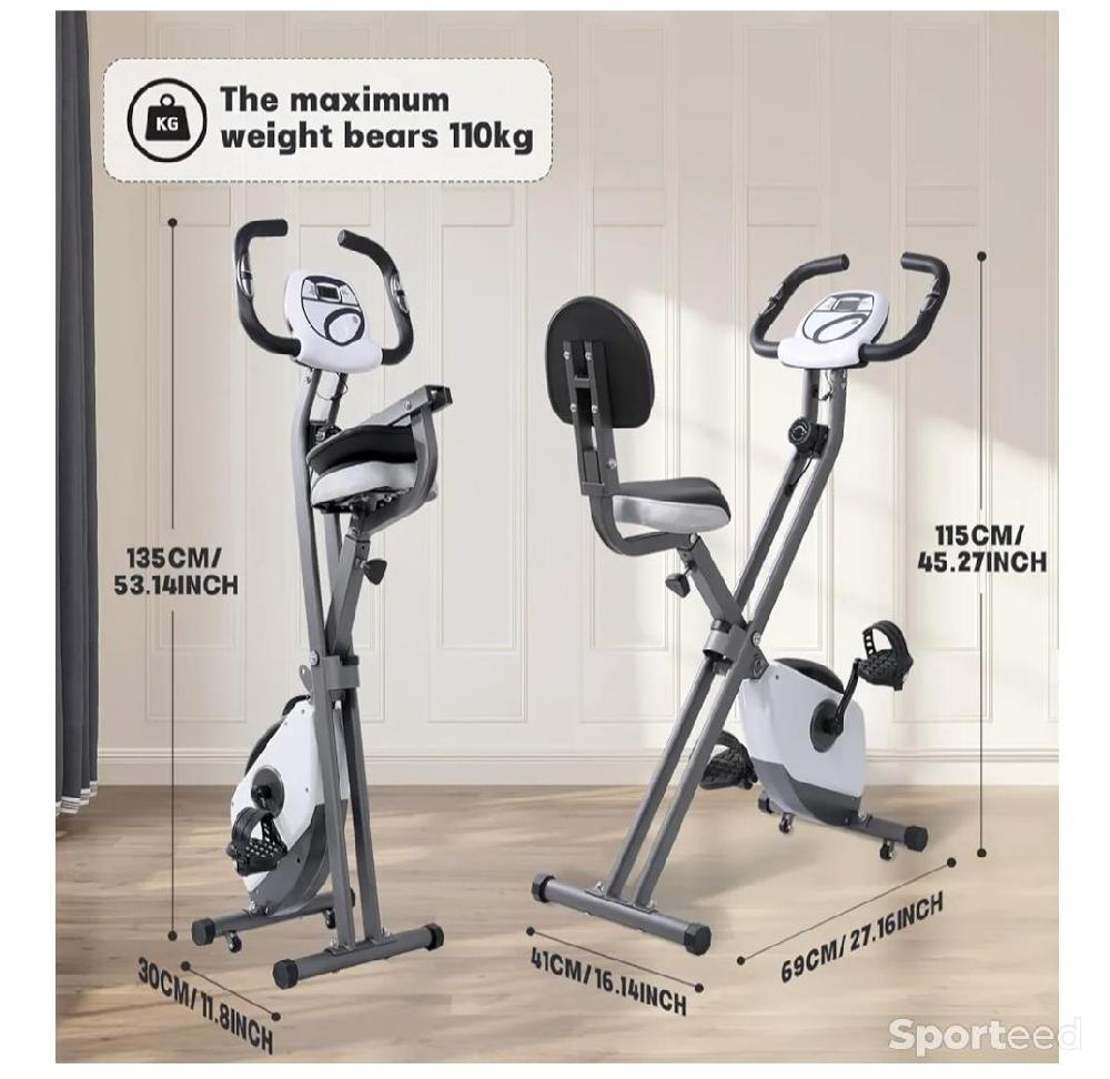 Fitness / Cardio training - Vélo d'appartement pliable  - photo 3