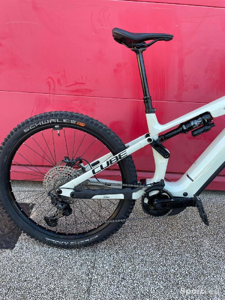 Vélo électrique - OCCASION : CUBE Stereo Hybrid ONE77 HPC SLX 800 carbone 100nm - photo 2