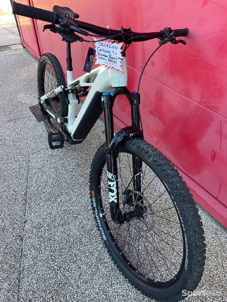 Vélo électrique - OCCASION : CUBE Stereo Hybrid ONE77 HPC SLX 800 carbone 100nm - photo 3