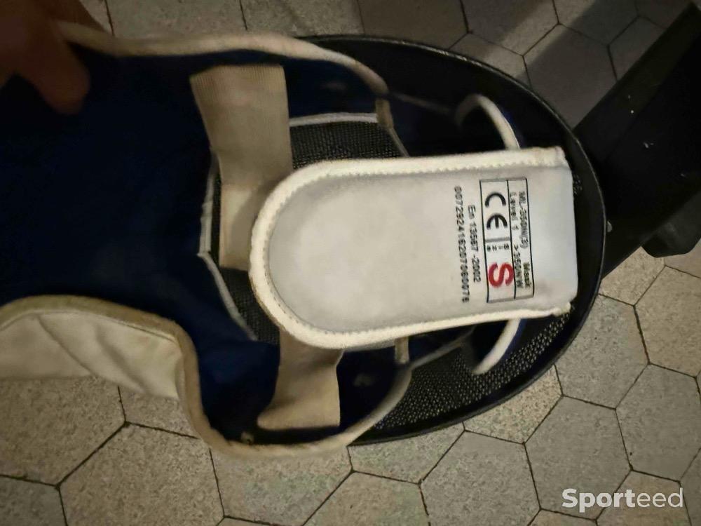 Escrime - Casque d’escrime et fleuret  - photo 3