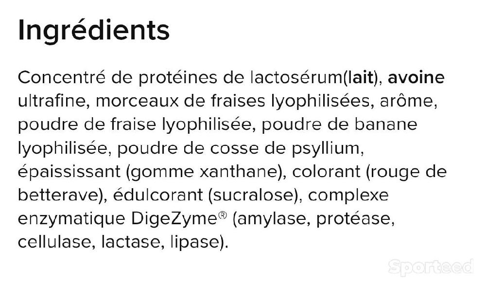 Musculation - Protéines bulk smoothie  - photo 4