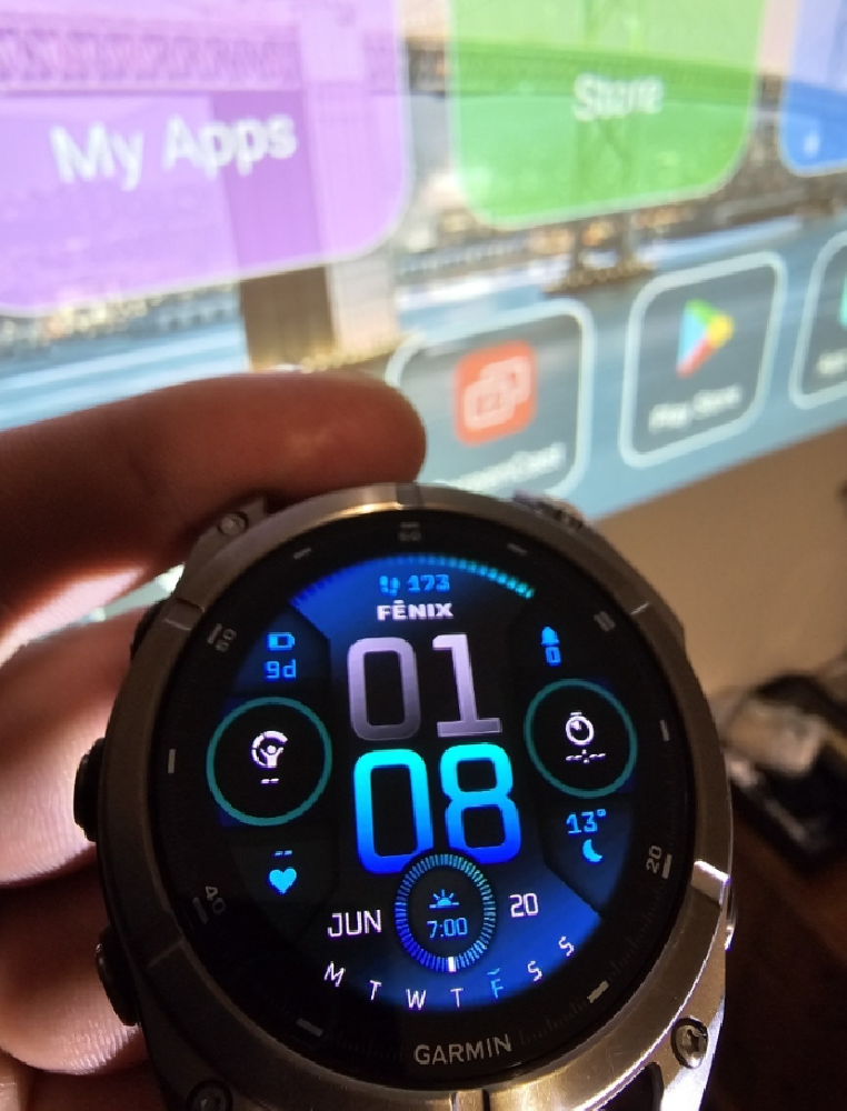 Course à pied route - Garmin Fenix 8 51 mm saphir amoled parfait état - photo 2